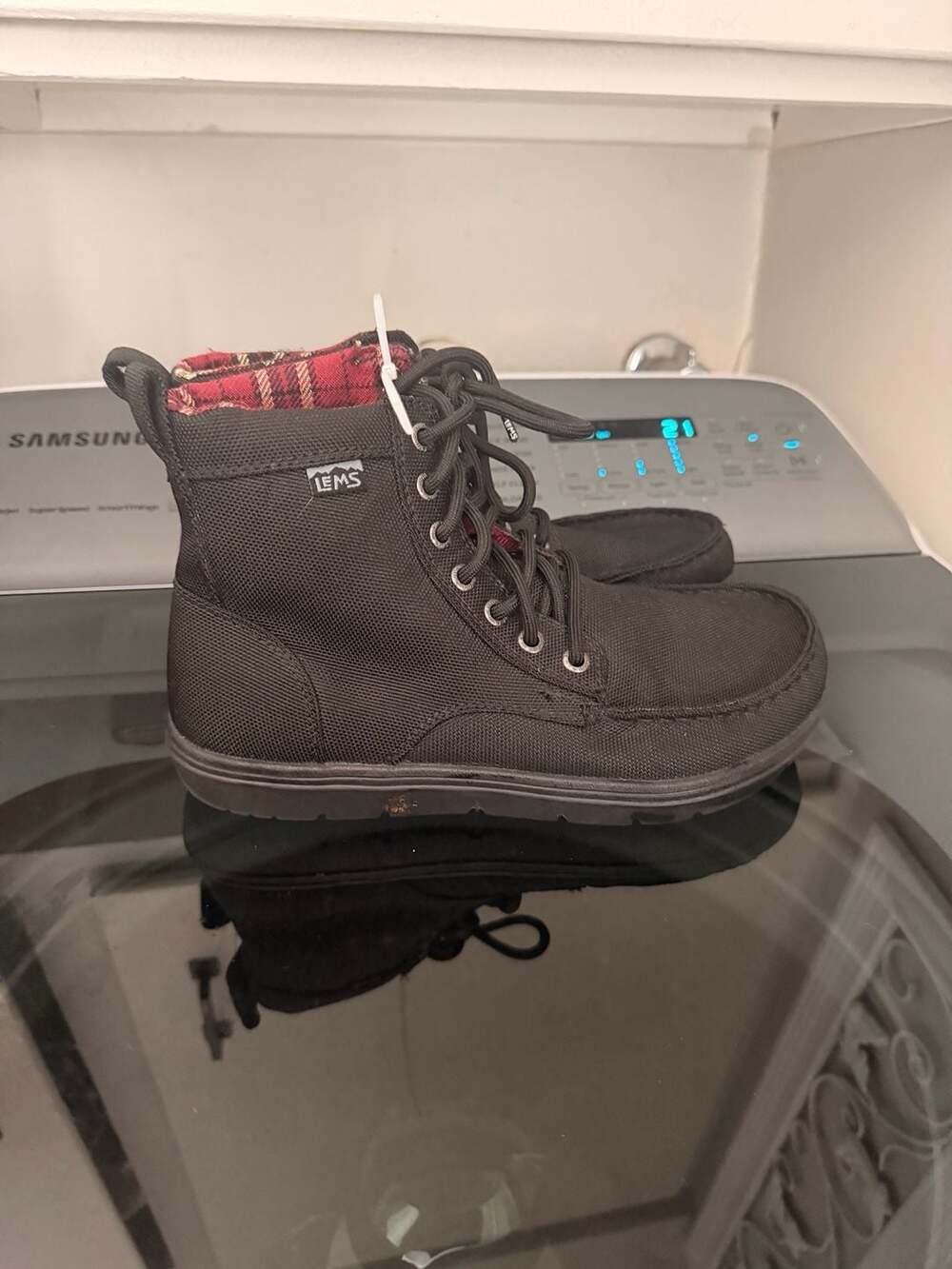 Lems Boulder Boot Vegan Nylon Black Unisex